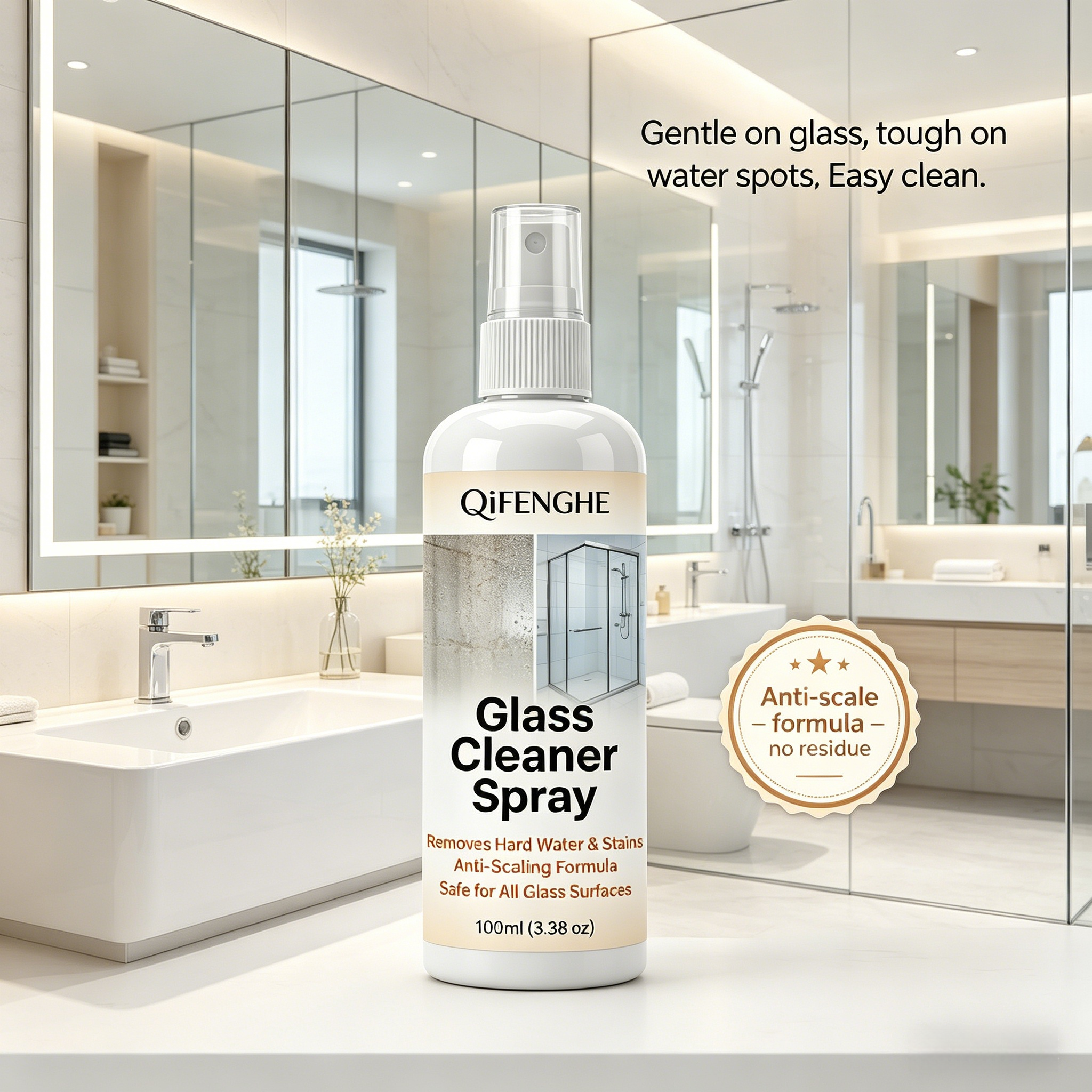 Instant Hard Water Stain Remov - огляд і ціна Glass Cleaner Streak