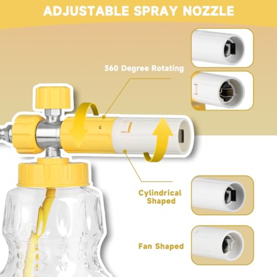 Foam Cannon for Pressure Washe - огляд і ціна Foam Cannon Car Wash