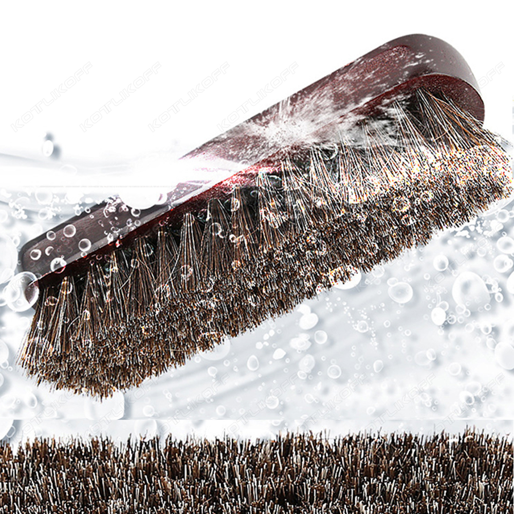 Premium Horsehair Shoe Brush F - огляд і ціна Dirt Brush Interior