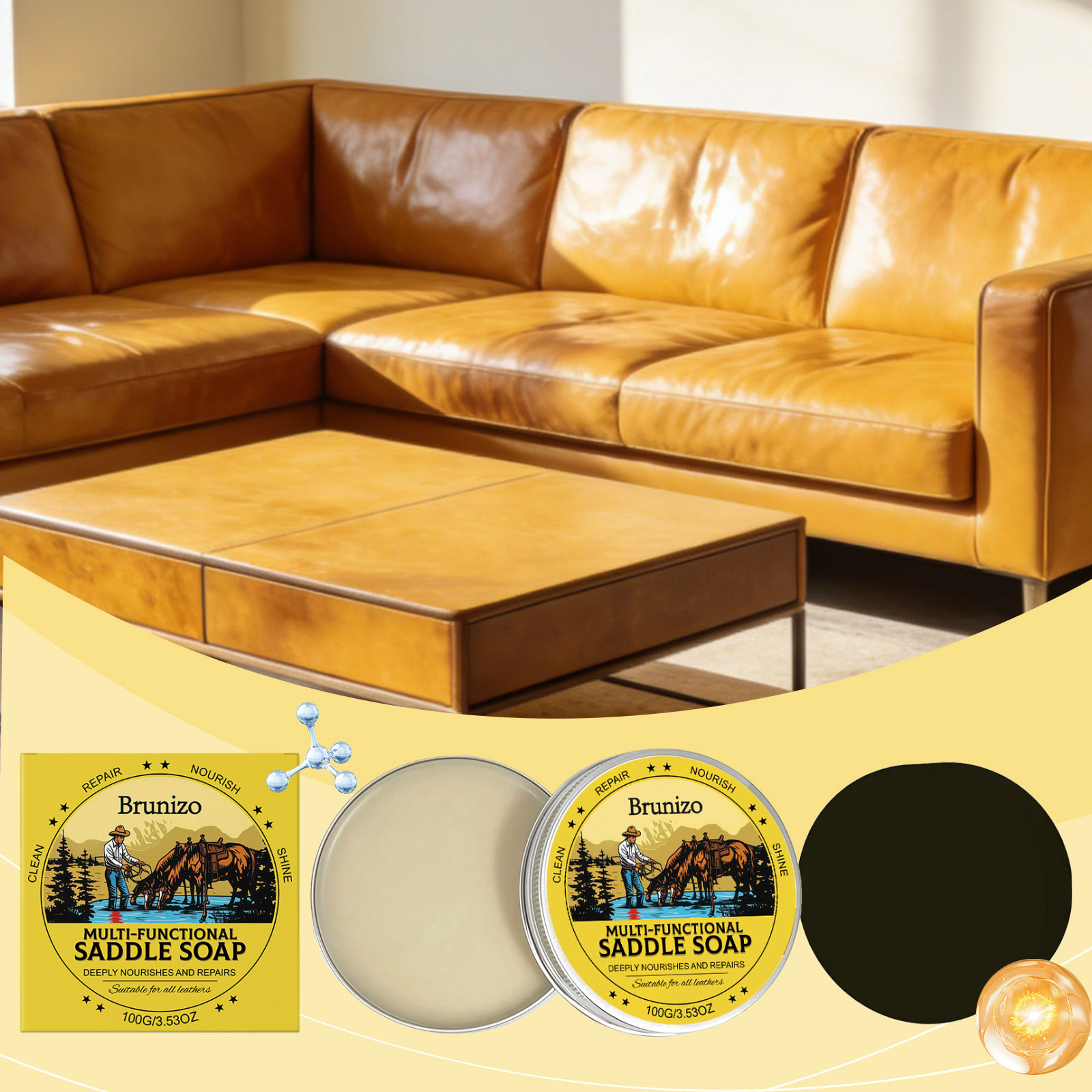 Leather Cleaner & Conditioner  - огляд і ціна Leather Cleaner Interior