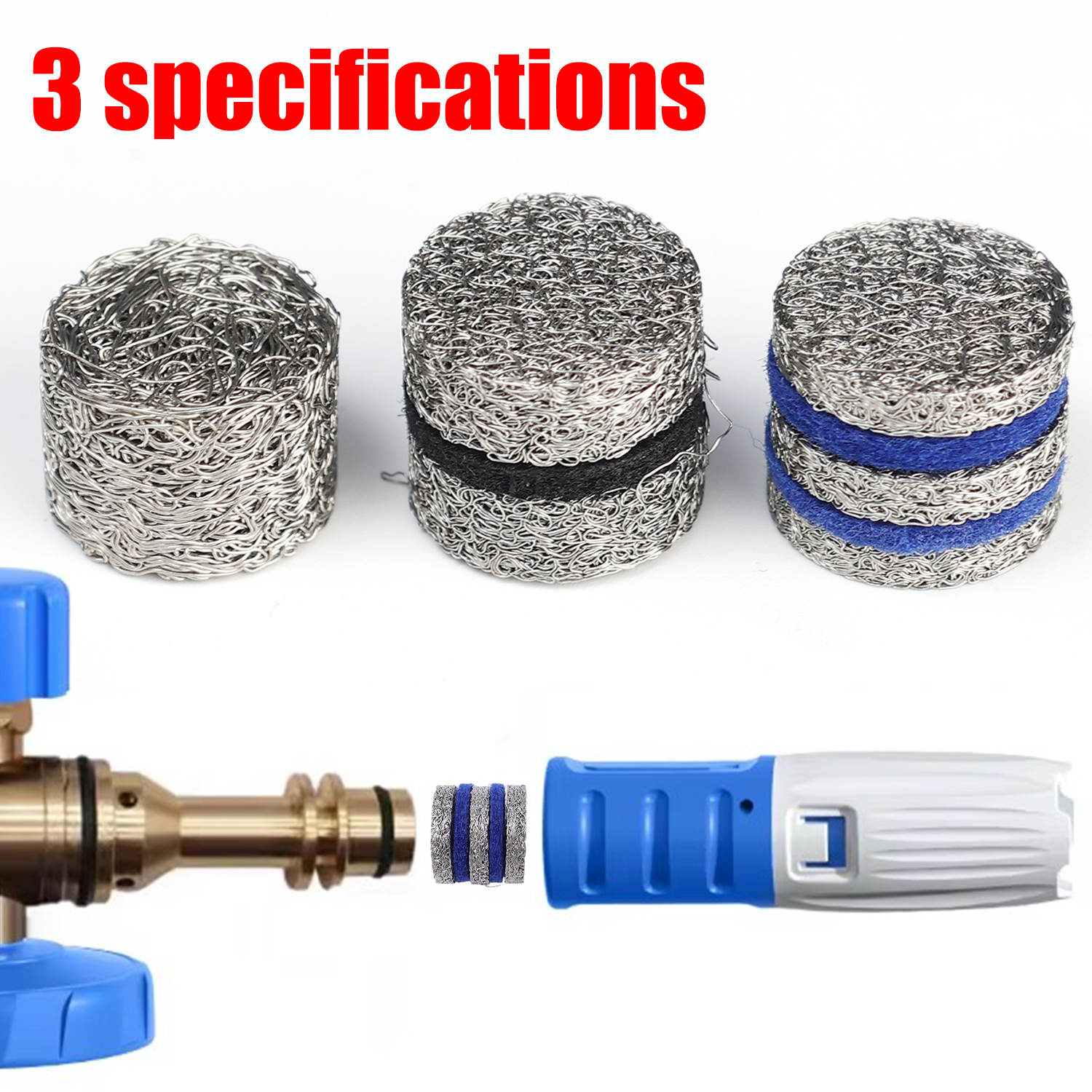 1/2/5pcs Foam Gun Nozzle Orifi - огляд і ціна Pressure Washer Foam Gun