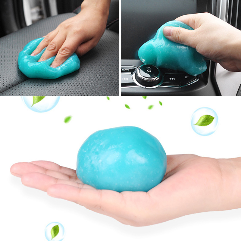 New Car Cleaning Gel Magic Mud - огляд і ціна Dirt Brush Interior