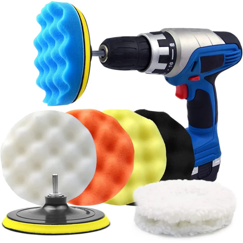 6pcs/8pcs/set Car Polishing Sp - огляд і ціна Polish Pad Set Buffer