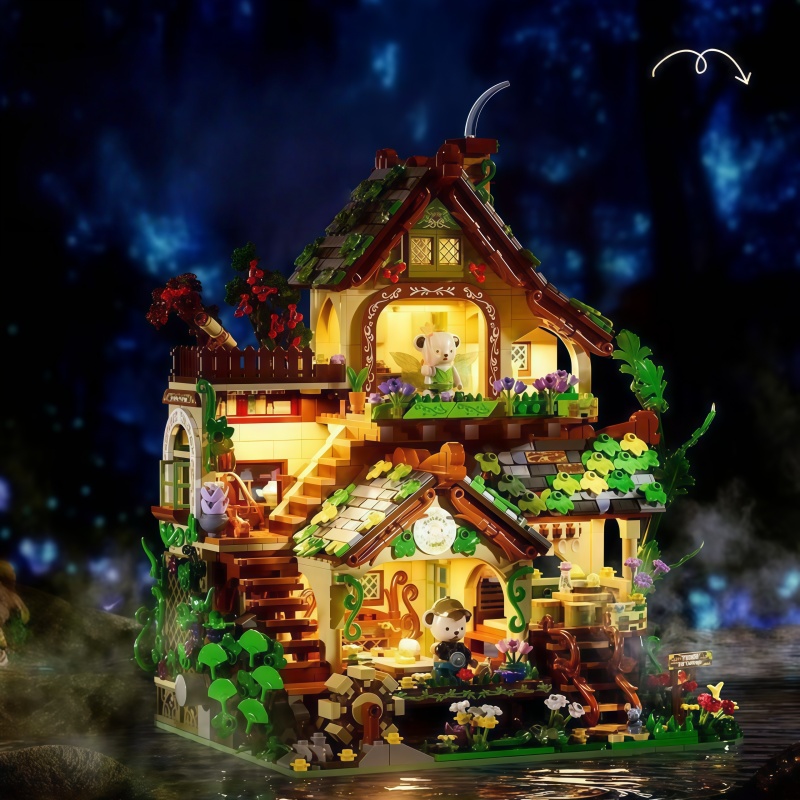Whimsical Forest Elf Cottage B - огляд і ціна Interior Detailing Kit