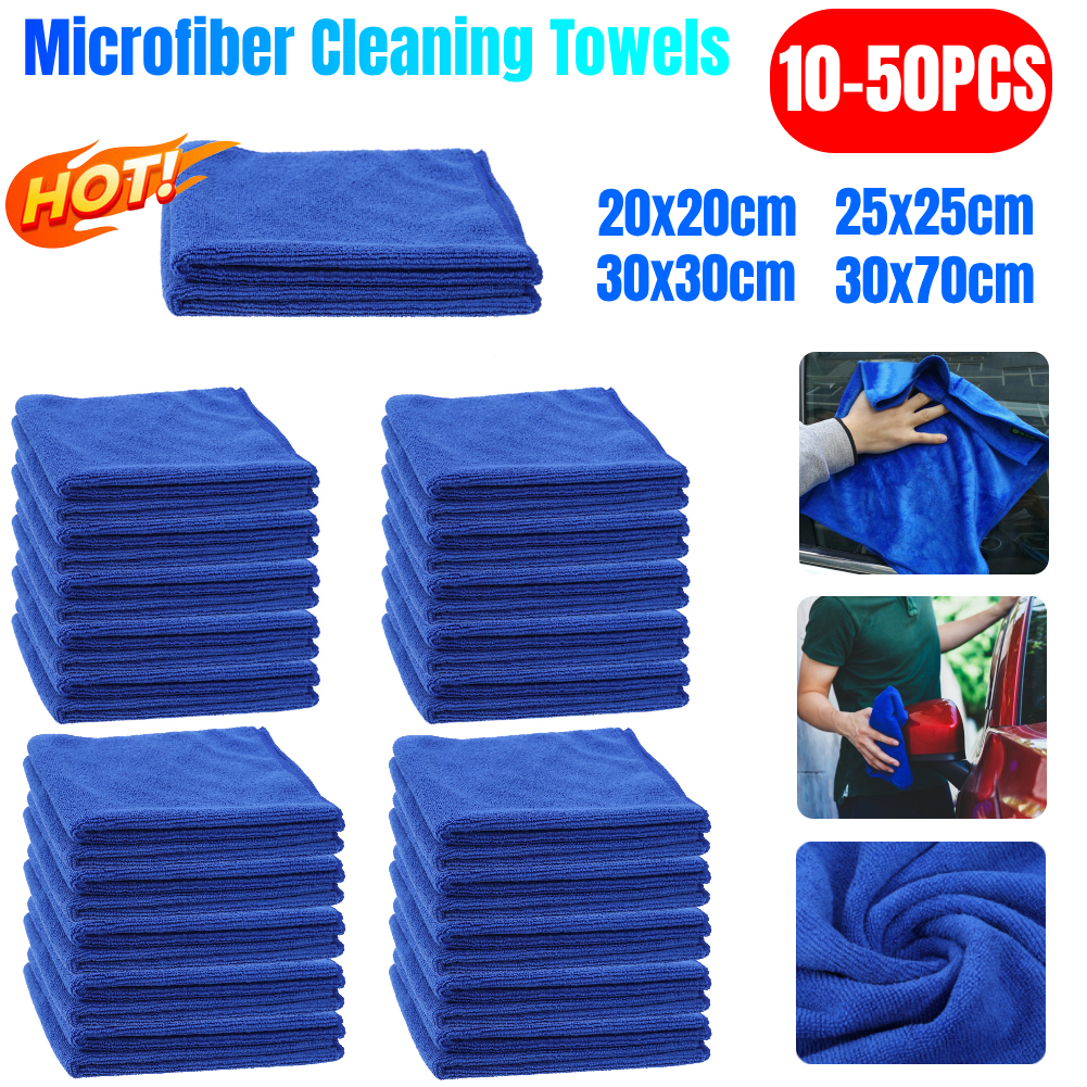 10-50PCS Microfiber Cleaning T - огляд і ціна Microfiber Towel Detailing