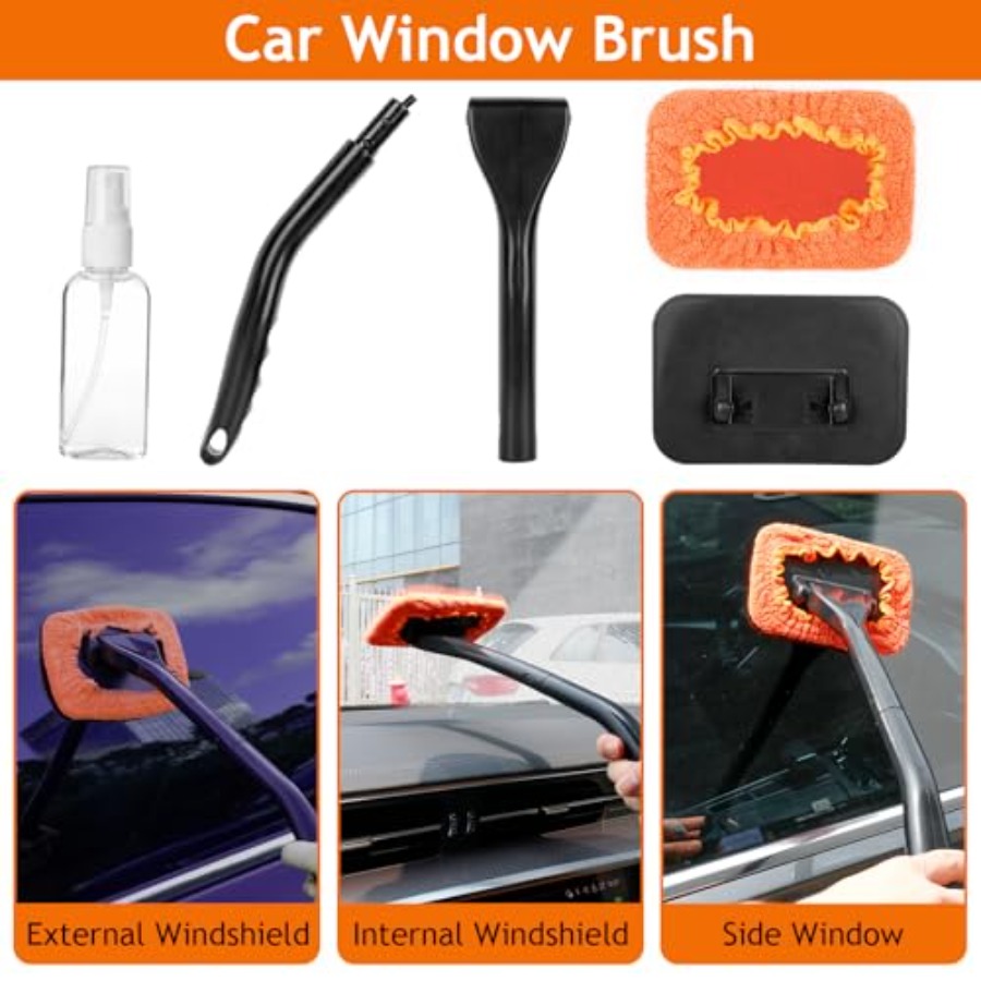 Windshield Cleaner Tool, Car D - огляд і ціна Interior Detailing Kit
