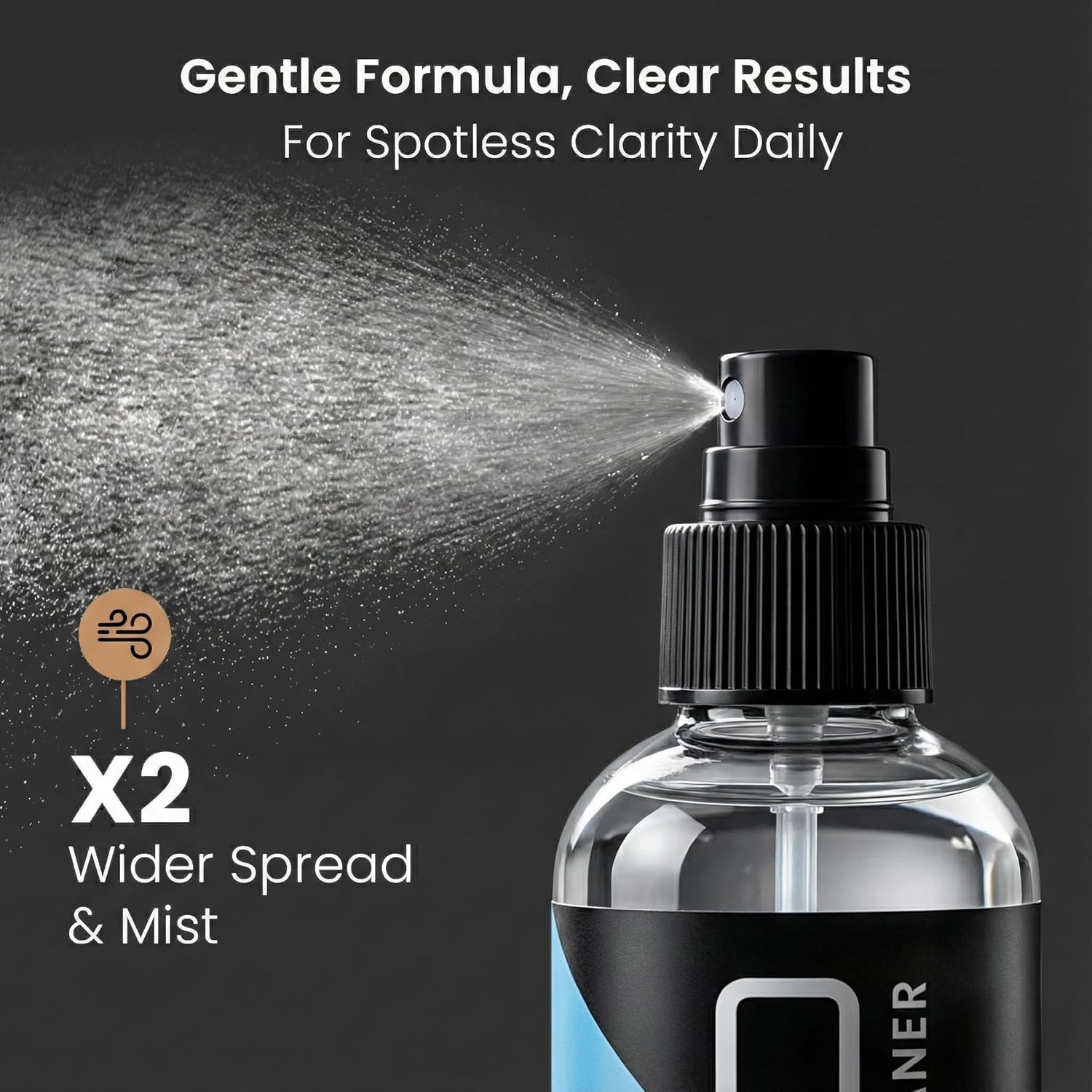 EVEO Glasses Cleaner Spray - E - огляд і ціна Glass Cleaner Streak