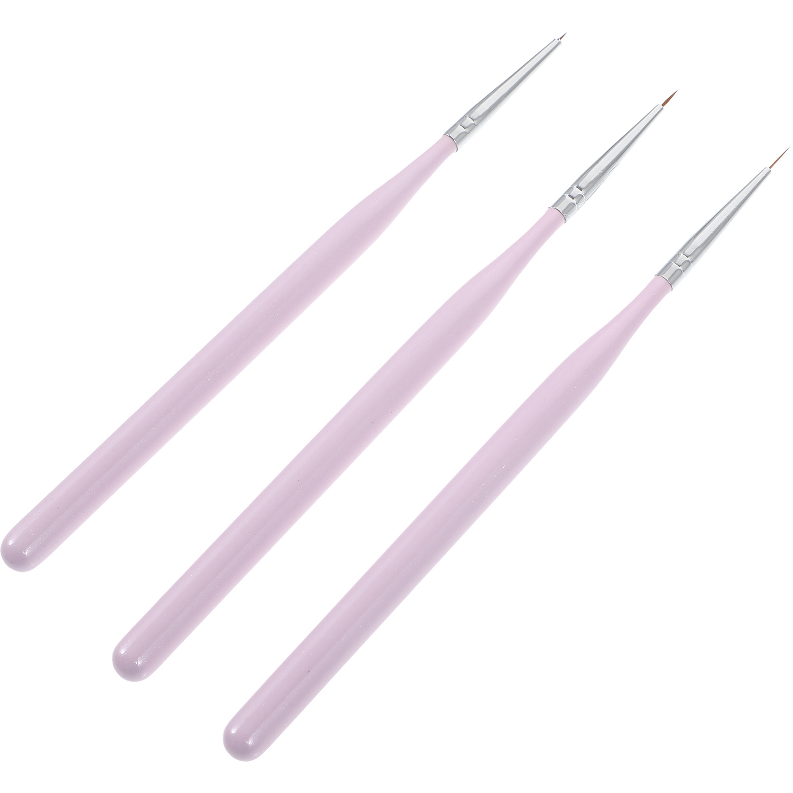 3Pcs Nail Art Brush Set Fine T - огляд і ціна Detailing Brush Set