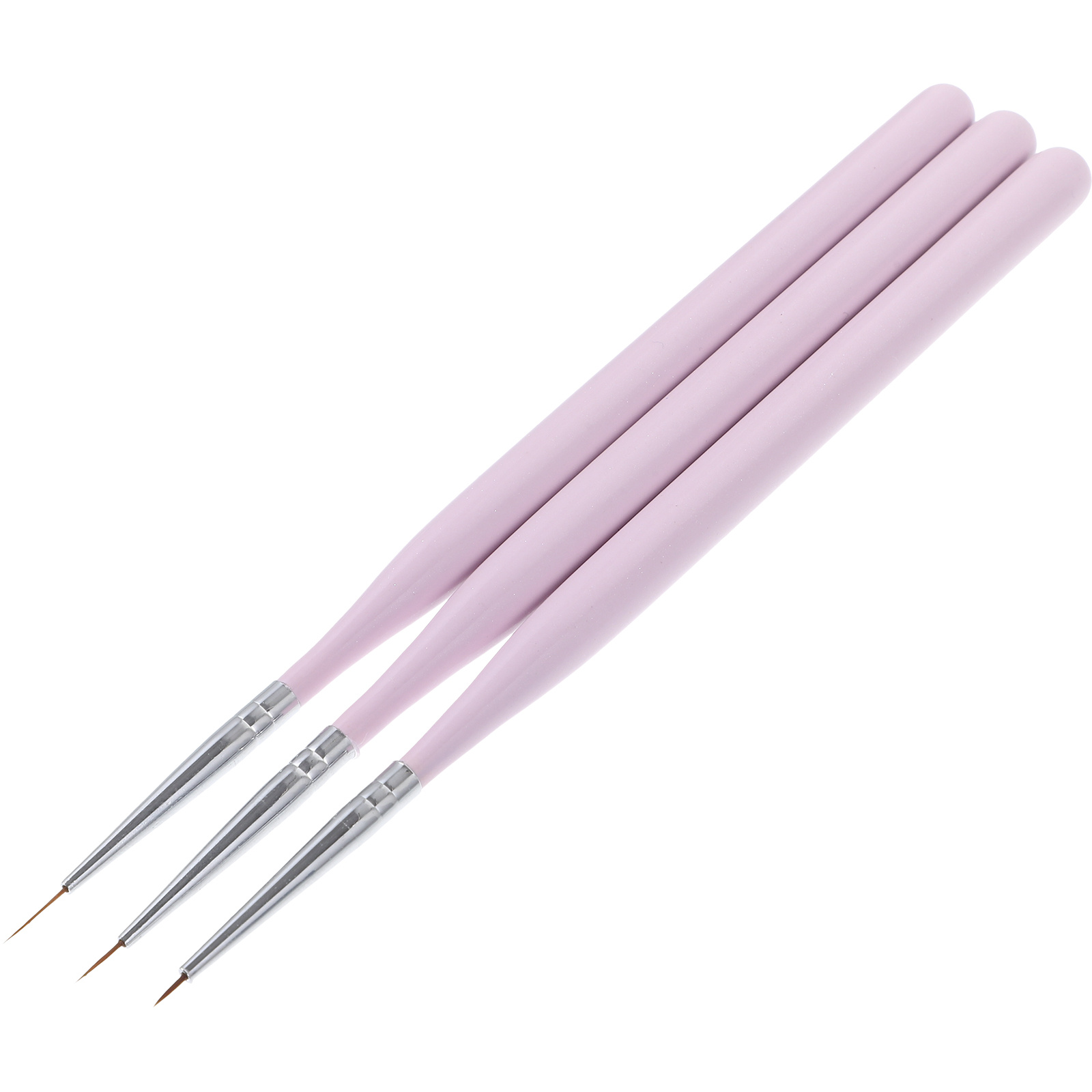 3Pcs Nail Art Brush Set Fine T - огляд і ціна Detailing Brush Set