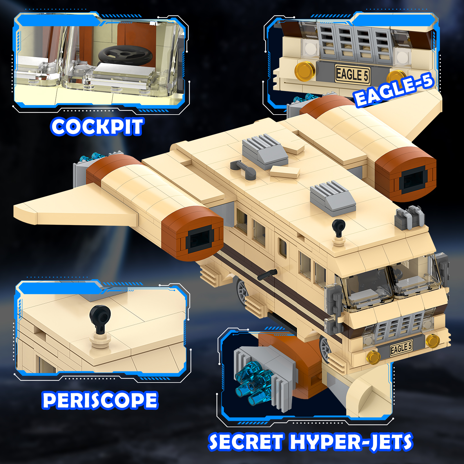 Space Balls Eagle 5 Building B - огляд і ціна Interior Detailing Kit