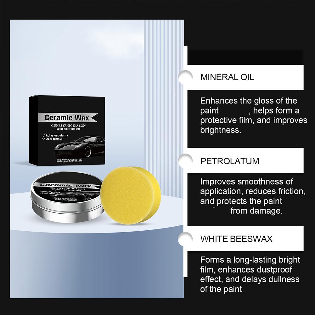 Car Scratch Repair Wax Titaniu - огляд і ціна Car Wax Ceramic Coating
