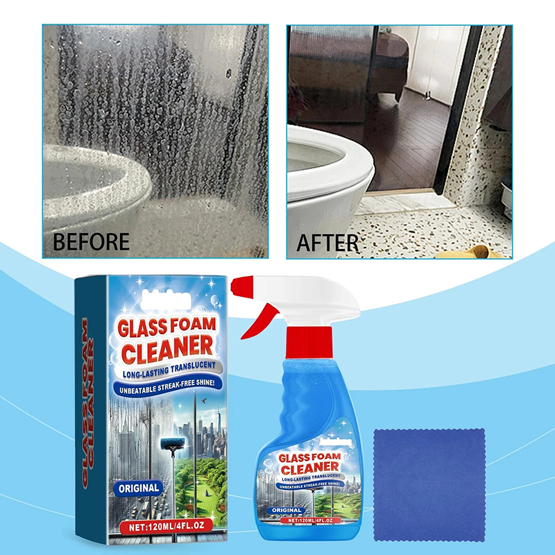 Foaming Glass Cleaner Spray St - огляд і ціна Glass Cleaner Streak