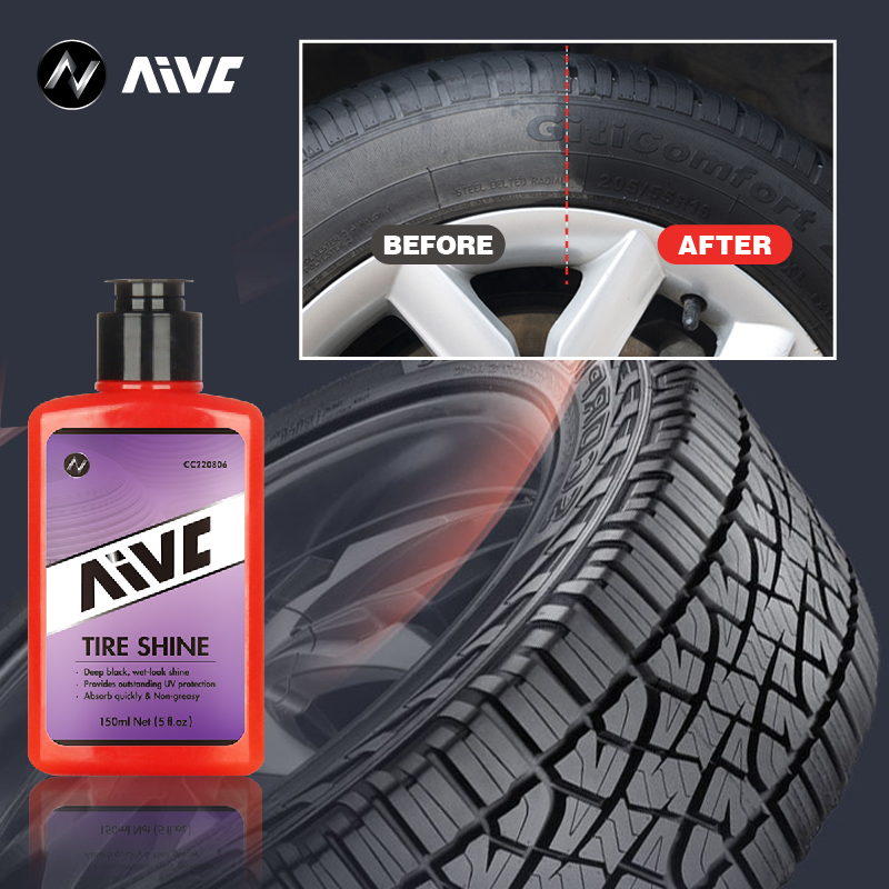 Tire Shine AIVC Tyre Gloss Coa - огляд і ціна Tire Shine Spray Sealant