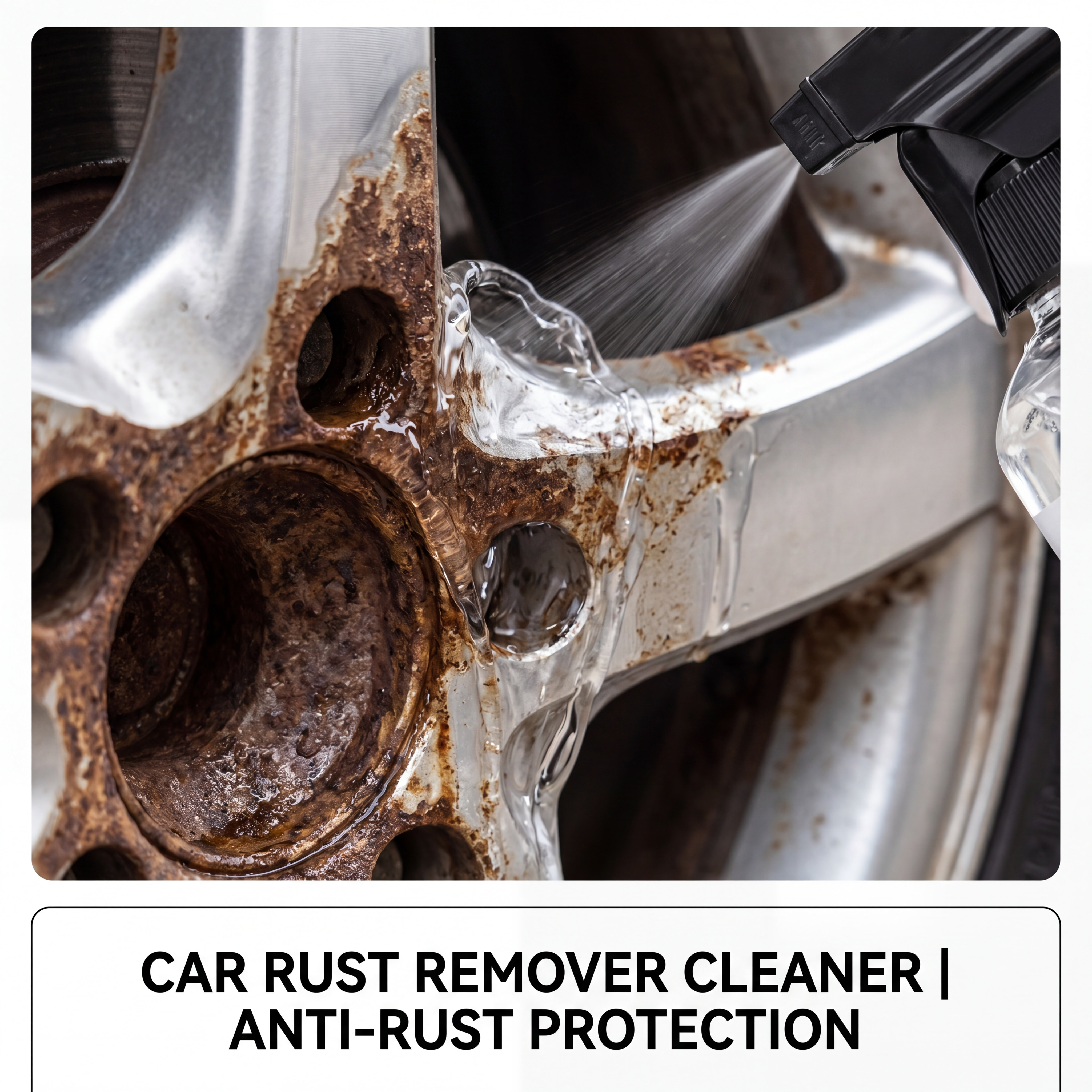 Car Rust Remover Spray Powerfu - огляд і ціна Wheel Cleaner Alloy