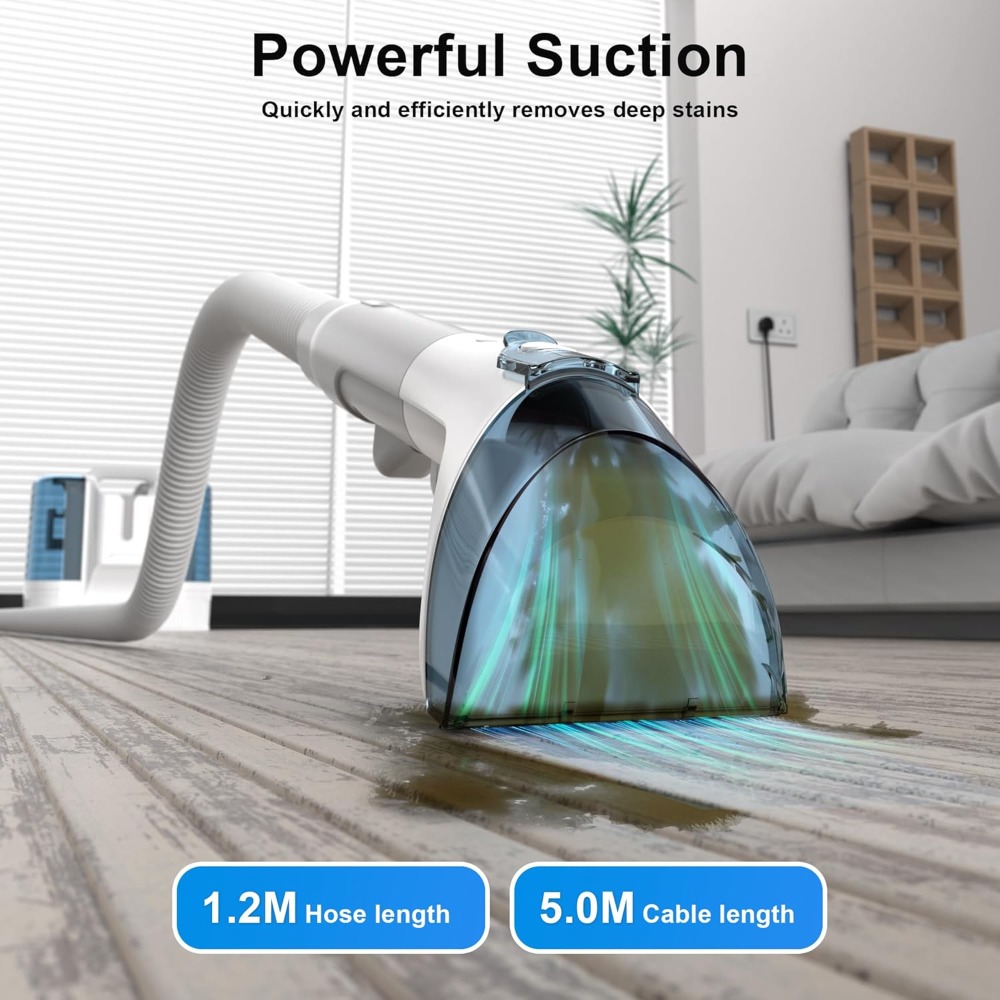 450W Carpet Cleaner Machine Up - огляд і ціна Seat Cleaner Fabric