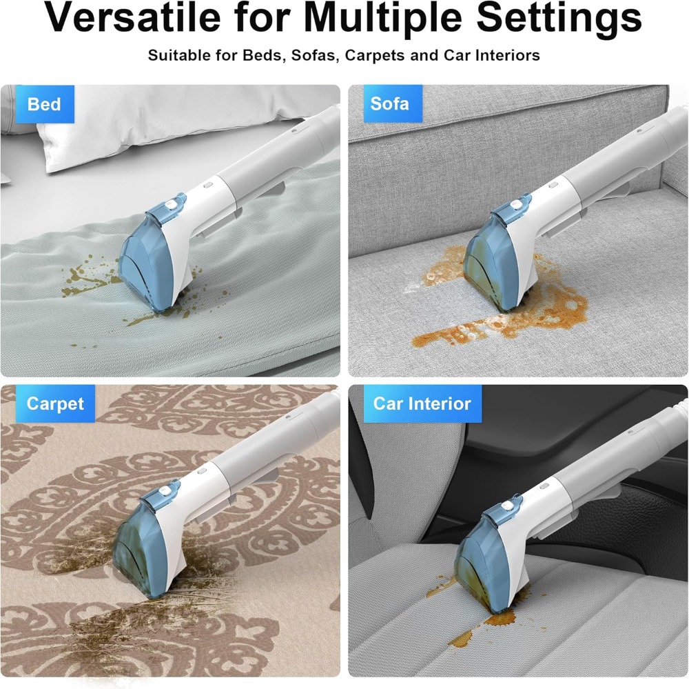 450W Carpet Cleaner Machine Up - огляд і ціна Seat Cleaner Fabric