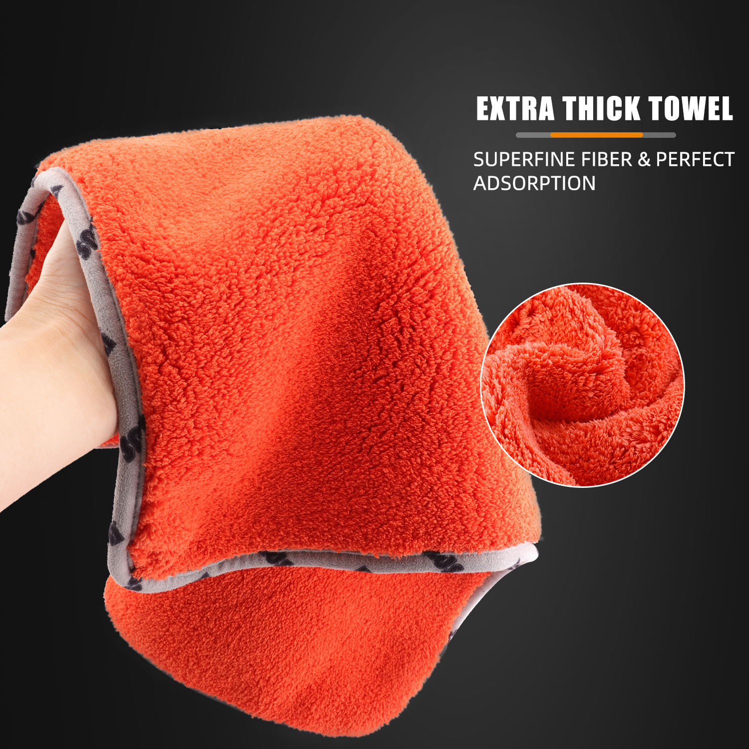 SPTA Car Microfiber Towels, Up - огляд і ціна Microfiber Towel Detailing