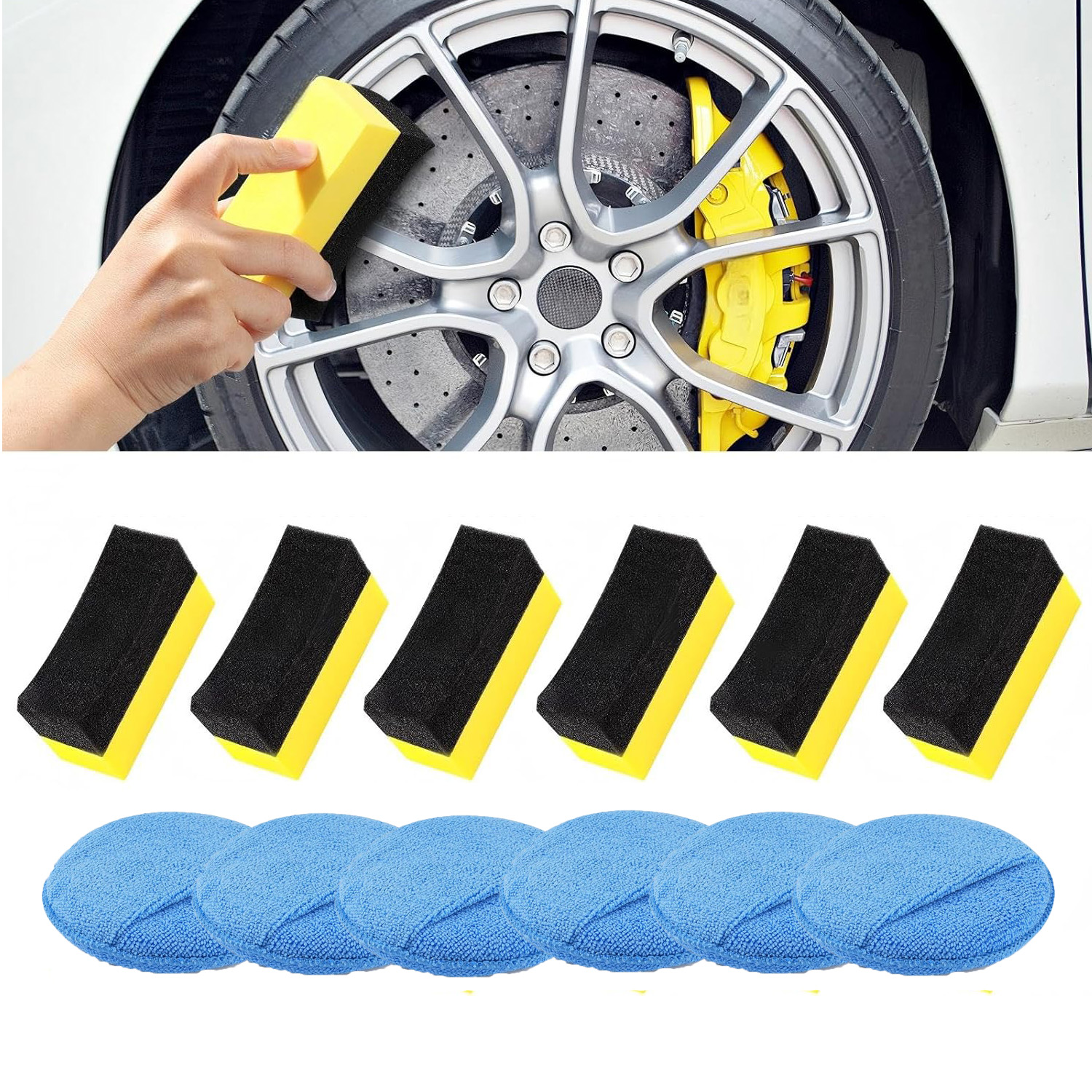 Auto Cleaning Sponge Brush Wax - огляд і ціна Wax Applicator Pad