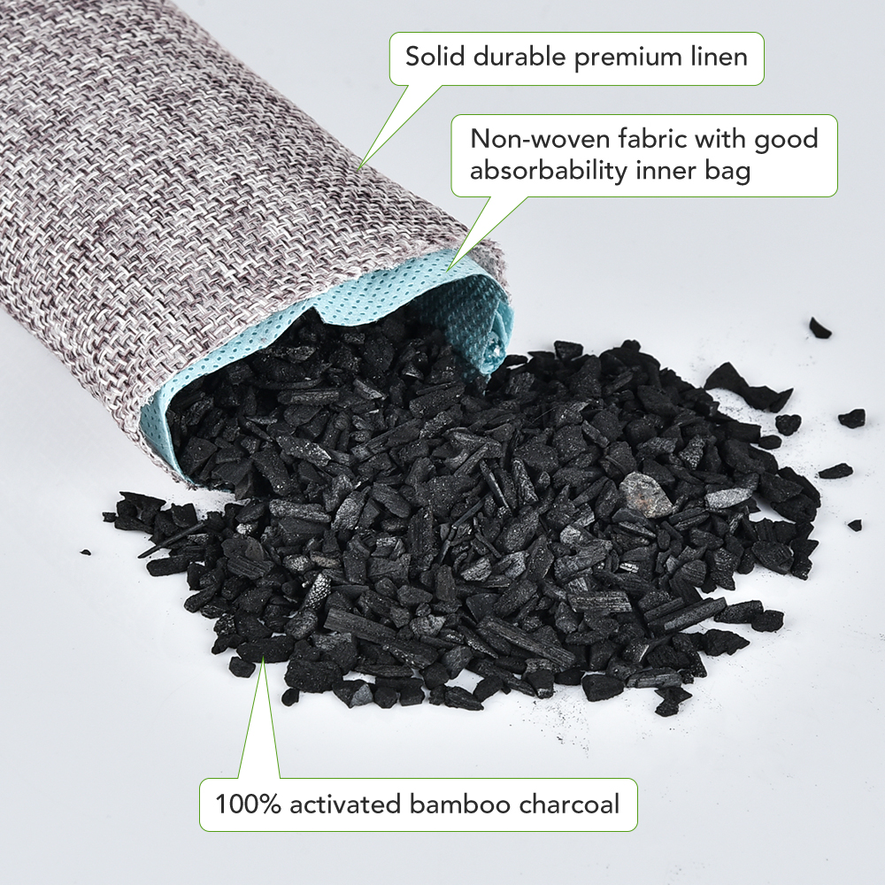 10pcs Natural Bamboo Charcoal  - огляд і ціна Odor Eliminator Car