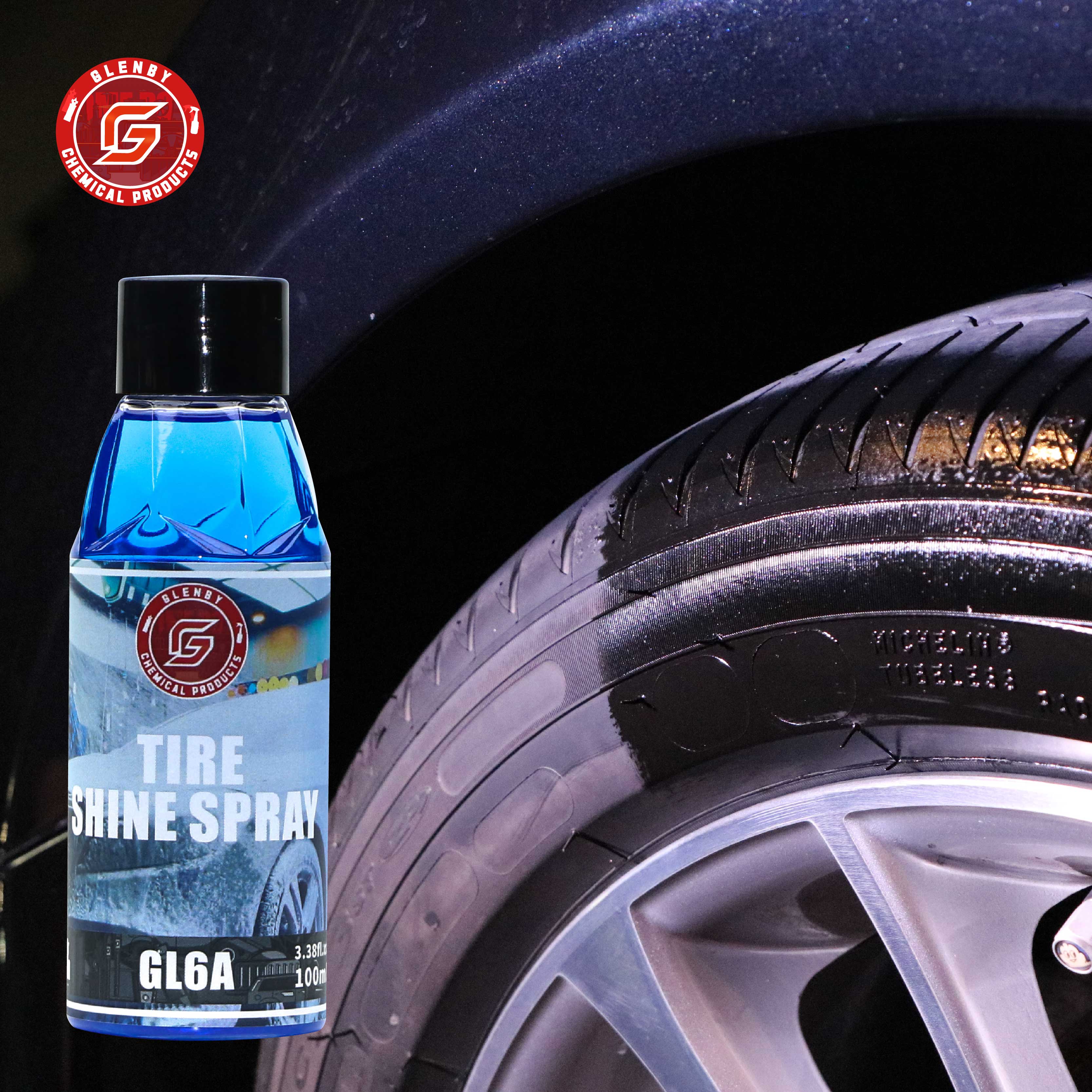 Car Tyre Gloss Tire Coating Sp - огляд і ціна Tire Shine Spray Sealant