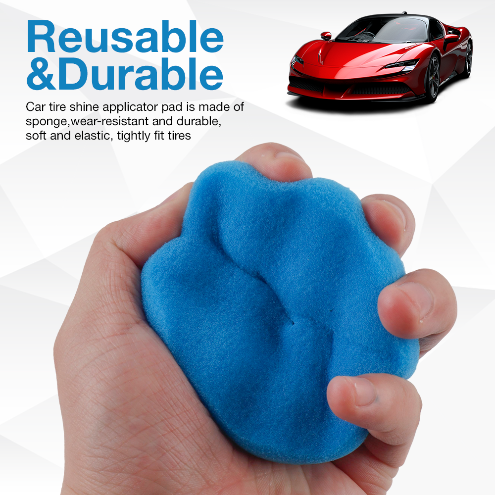 Tire Shine Applicator, Car Pol - огляд і ціна Wax Applicator Pad