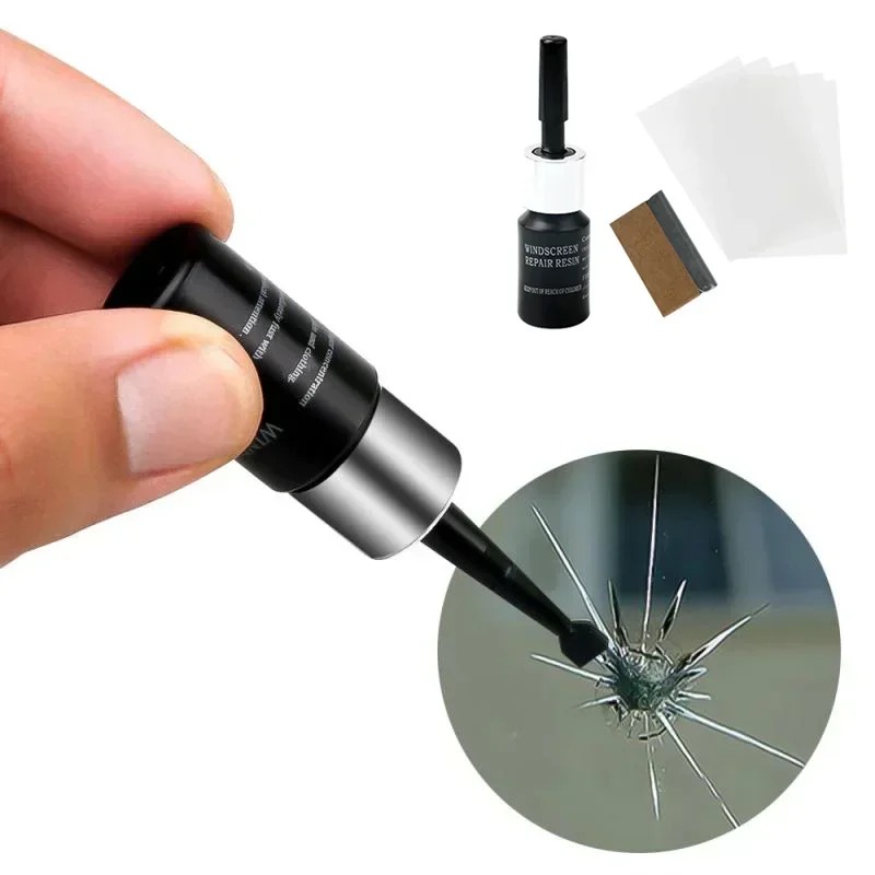 DIY Car Windshield Cracked Rep - огляд і ціна Glass Cleaner Streak
