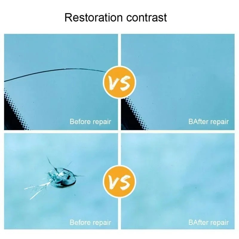 DIY Car Windshield Cracked Rep - огляд і ціна Glass Cleaner Streak