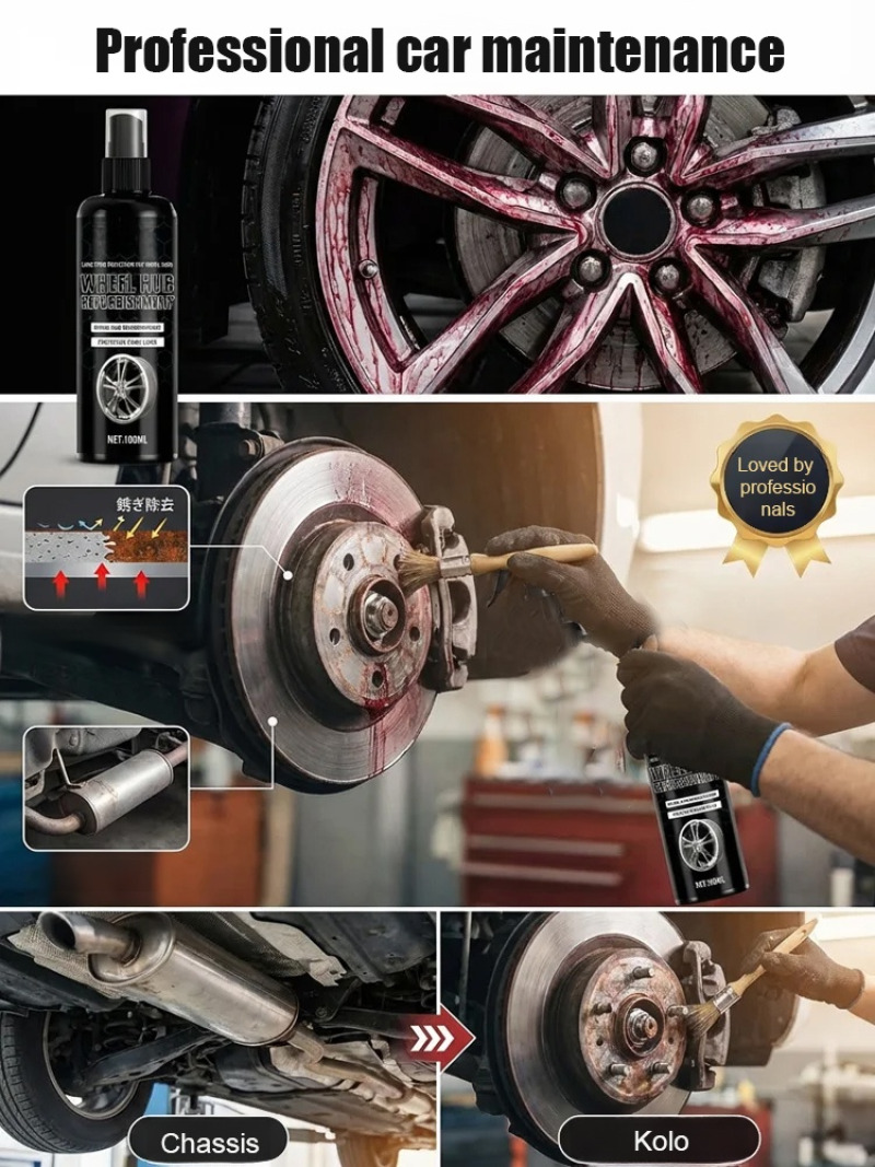 Alloy Wheel Rust Remover Paint - огляд і ціна Wheel Cleaner Alloy