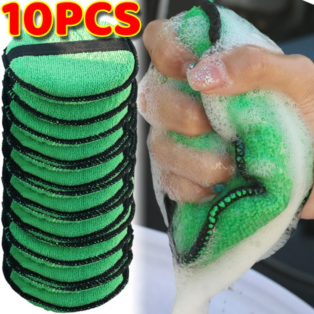 10/5PCS Microfiber Wax Applica - огляд і ціна Wax Applicator Pad