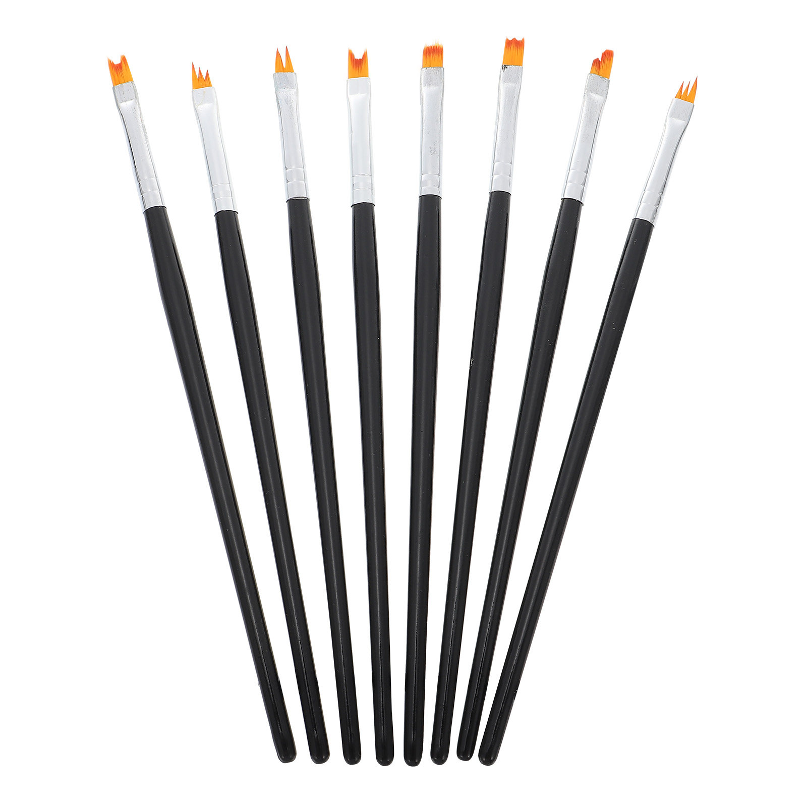 8Pcs Nail Brush Set Flower Des - огляд і ціна Detailing Brush Set