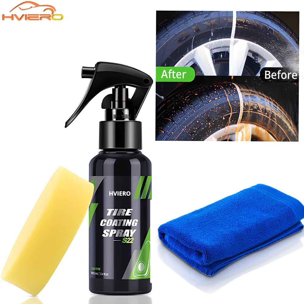 Car Refurbish Tyre Gloss Tire  - огляд і ціна Tire Shine Spray Sealant