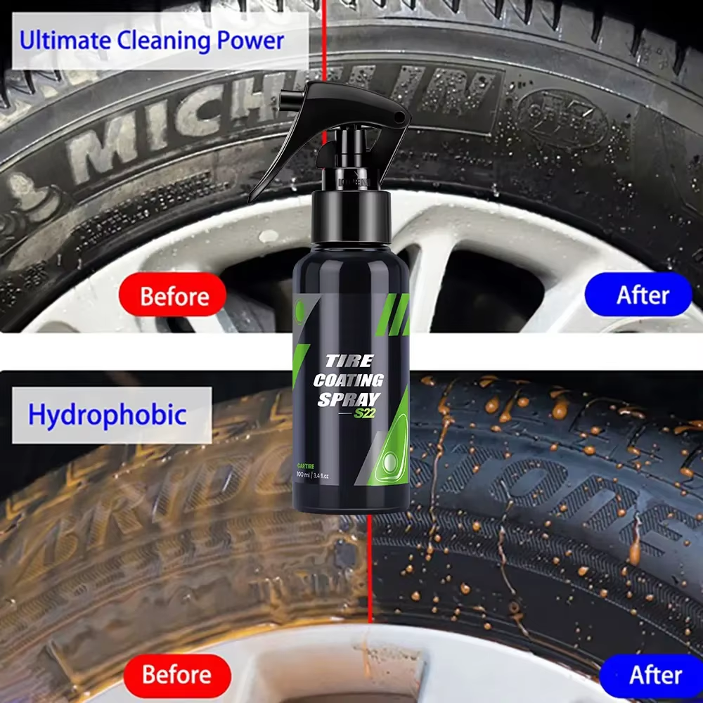 S22 Black Car Tire Blackening  - огляд і ціна Car Wax Ceramic Coating