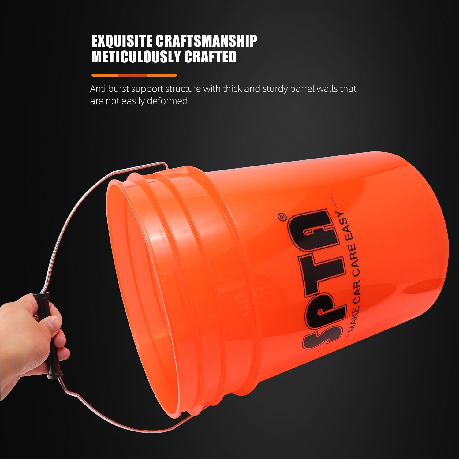 SPTA 33Pcs Car Wash 20L Bucket - огляд і ціна Interior Detailing Kit