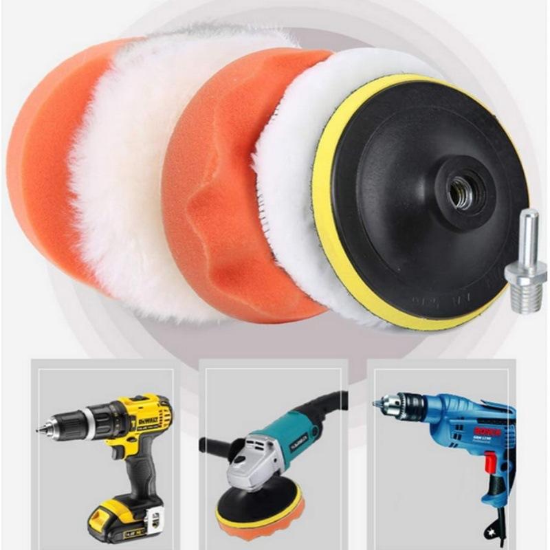 6 Pcs Foam Pad Buffer Kit Poli - огляд і ціна Polish Pad Set Buffer