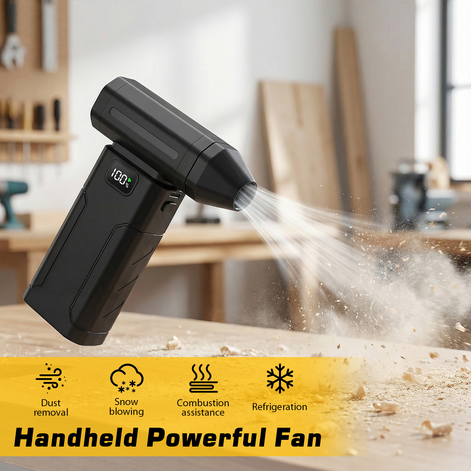 Powerful Air Blower 5-Speed Ha - огляд і ціна Dryer Car Blower