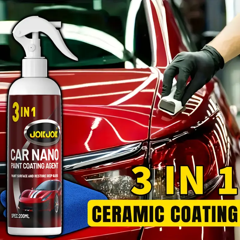 3-in-1 quick acting automotive - огляд і ціна Car Wax Ceramic Coating