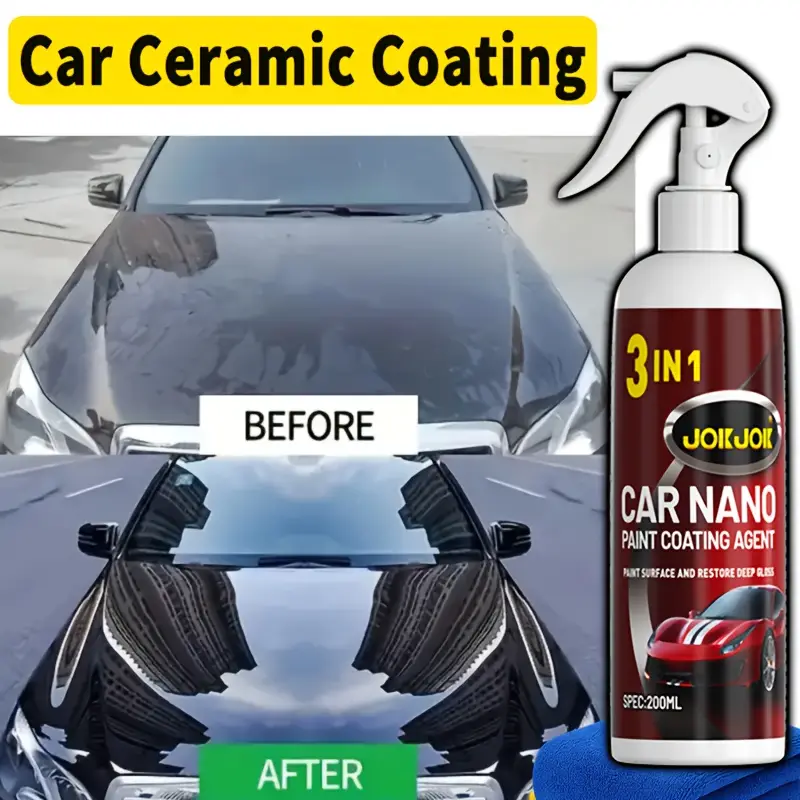 3-in-1 quick acting automotive - огляд і ціна Car Wax Ceramic Coating