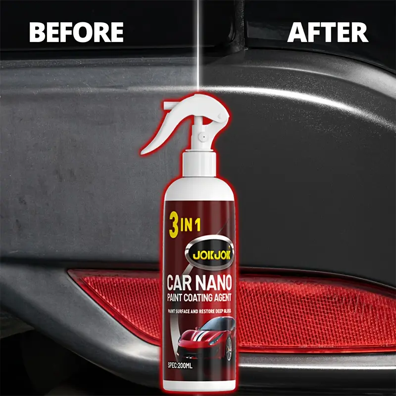 3-in-1 quick acting automotive - огляд і ціна Car Wax Ceramic Coating