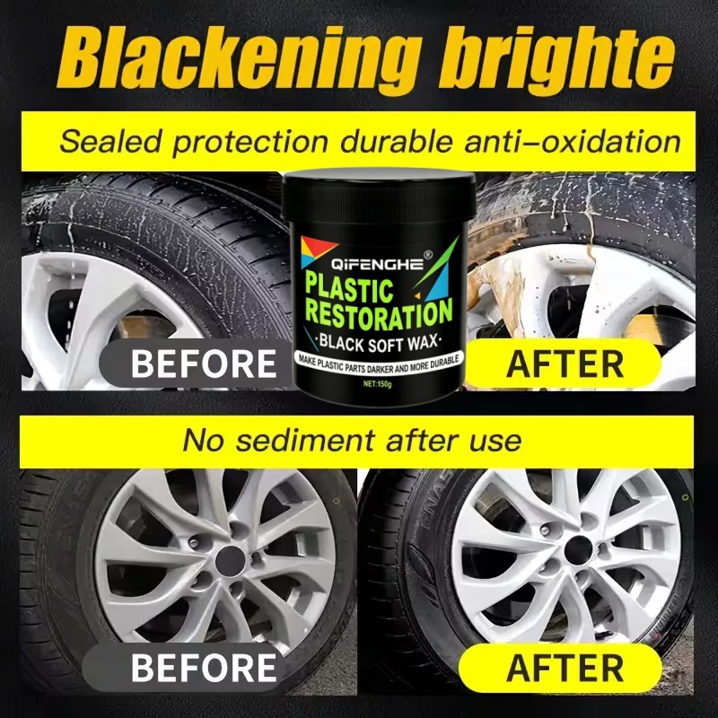 Plastic Restoration Wax 150g,  - огляд і ціна Trim Restorer Plastic