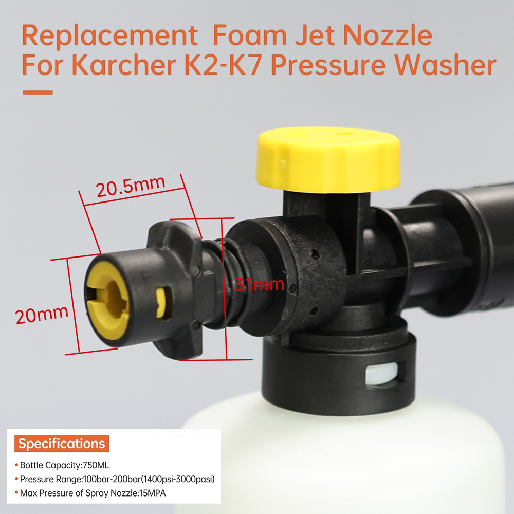 Foam Cannon for Karcher K2 K3  - огляд і ціна Pressure Washer Foam Gun