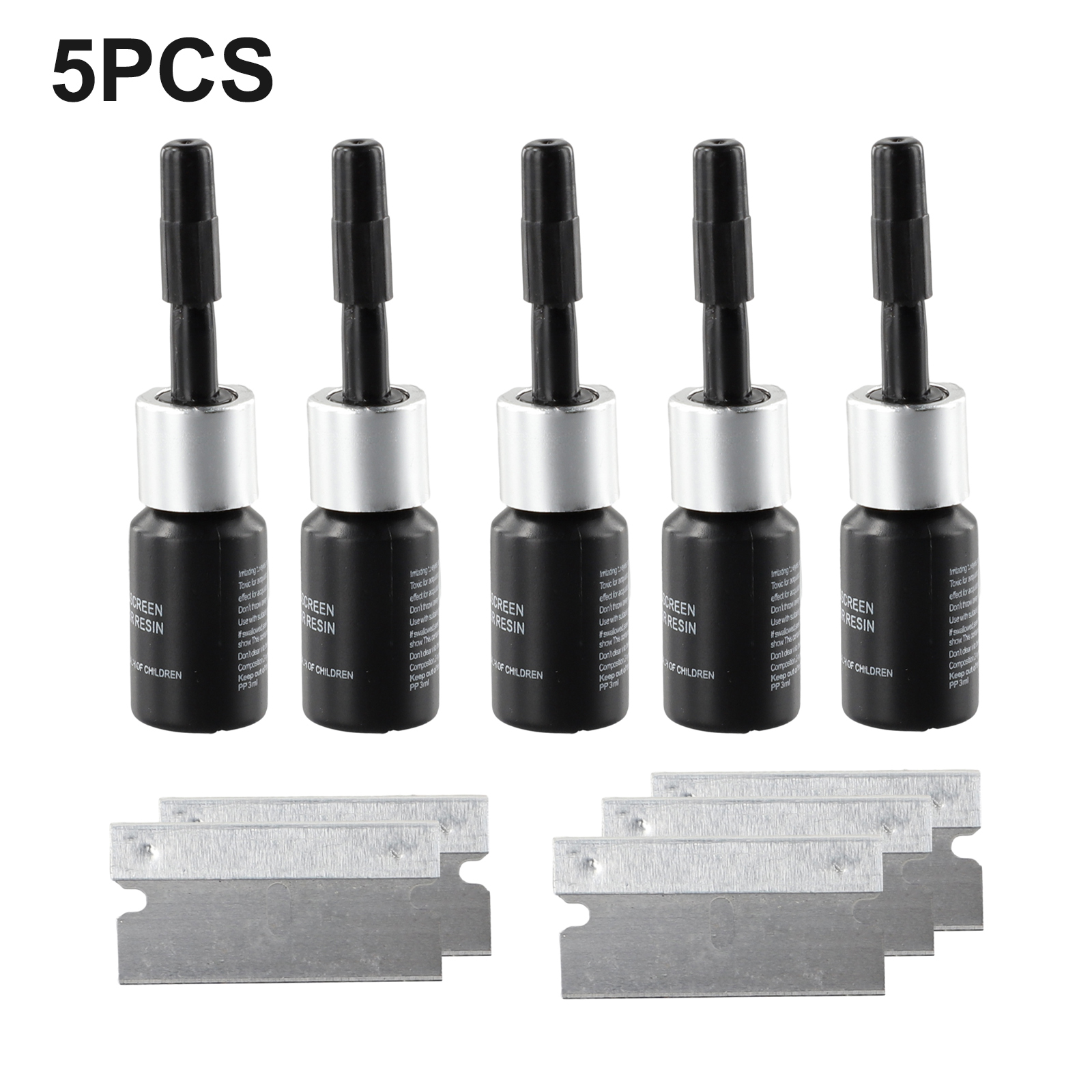5PCS Automotive Glass Nano Rep - огляд і ціна Glass Cleaner Streak