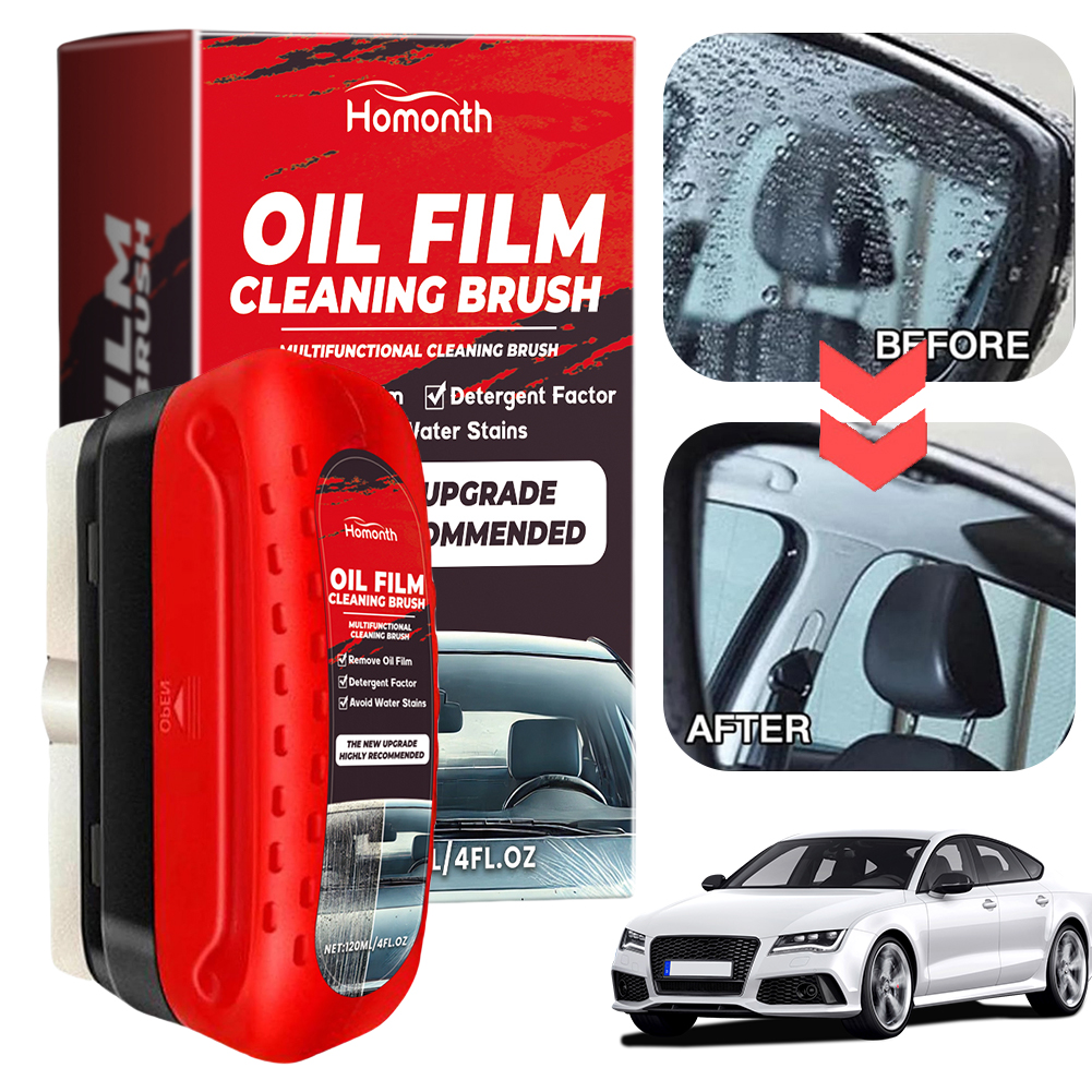 Car Glass Oil Film Remover Gla - огляд і ціна Car Cleaning Brush