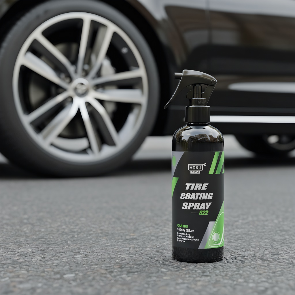 HGKJ S22 Car Tire Gloss Spray, - огляд і ціна Tire Shine Spray Sealant
