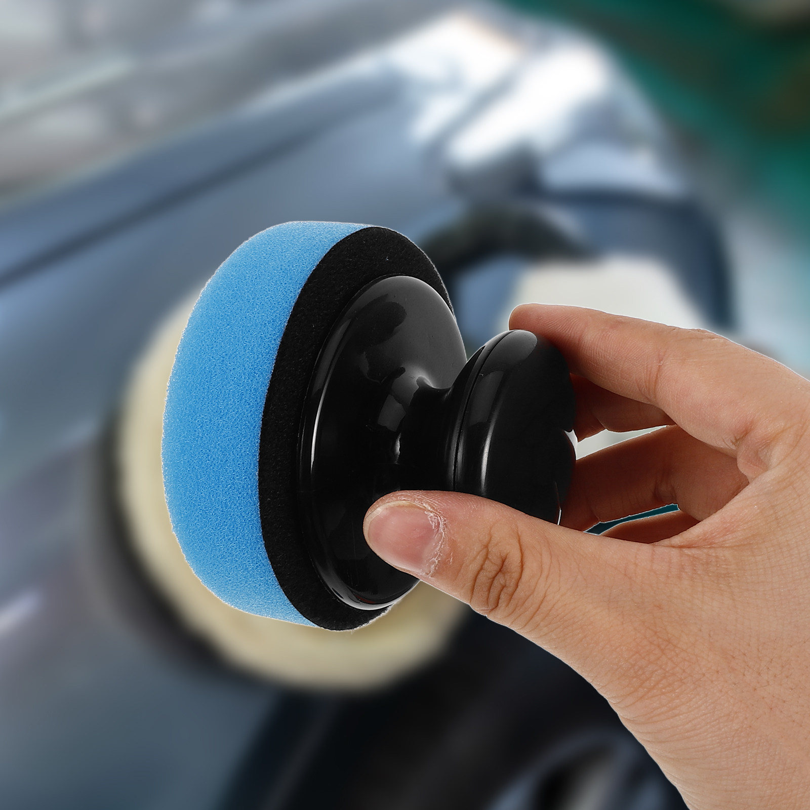 1Set Car Waxing Sponge Set wit - огляд і ціна Wax Applicator Pad