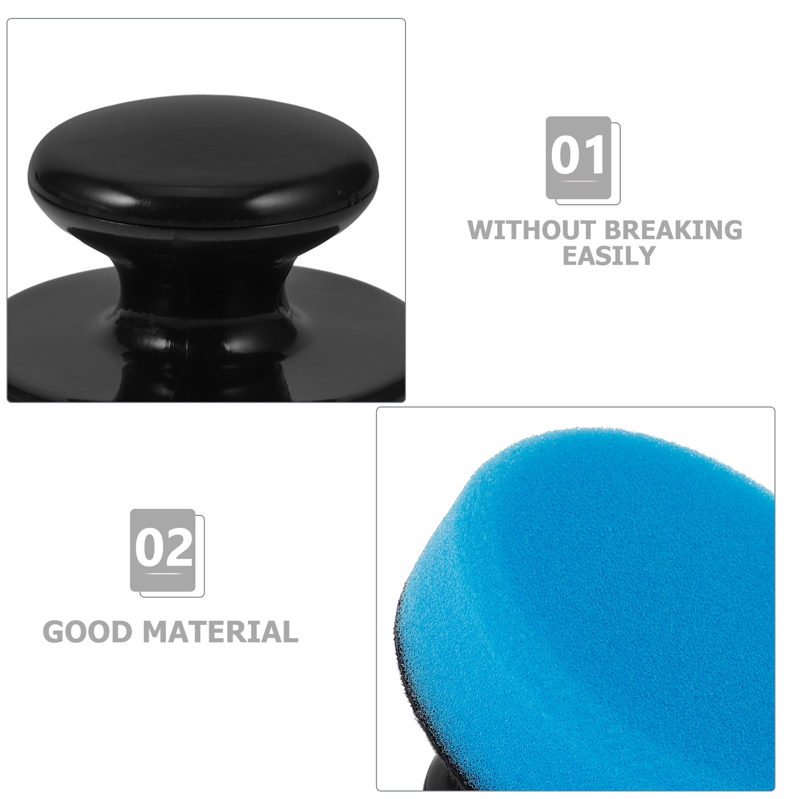 1Set Car Waxing Sponge Set wit - огляд і ціна Wax Applicator Pad