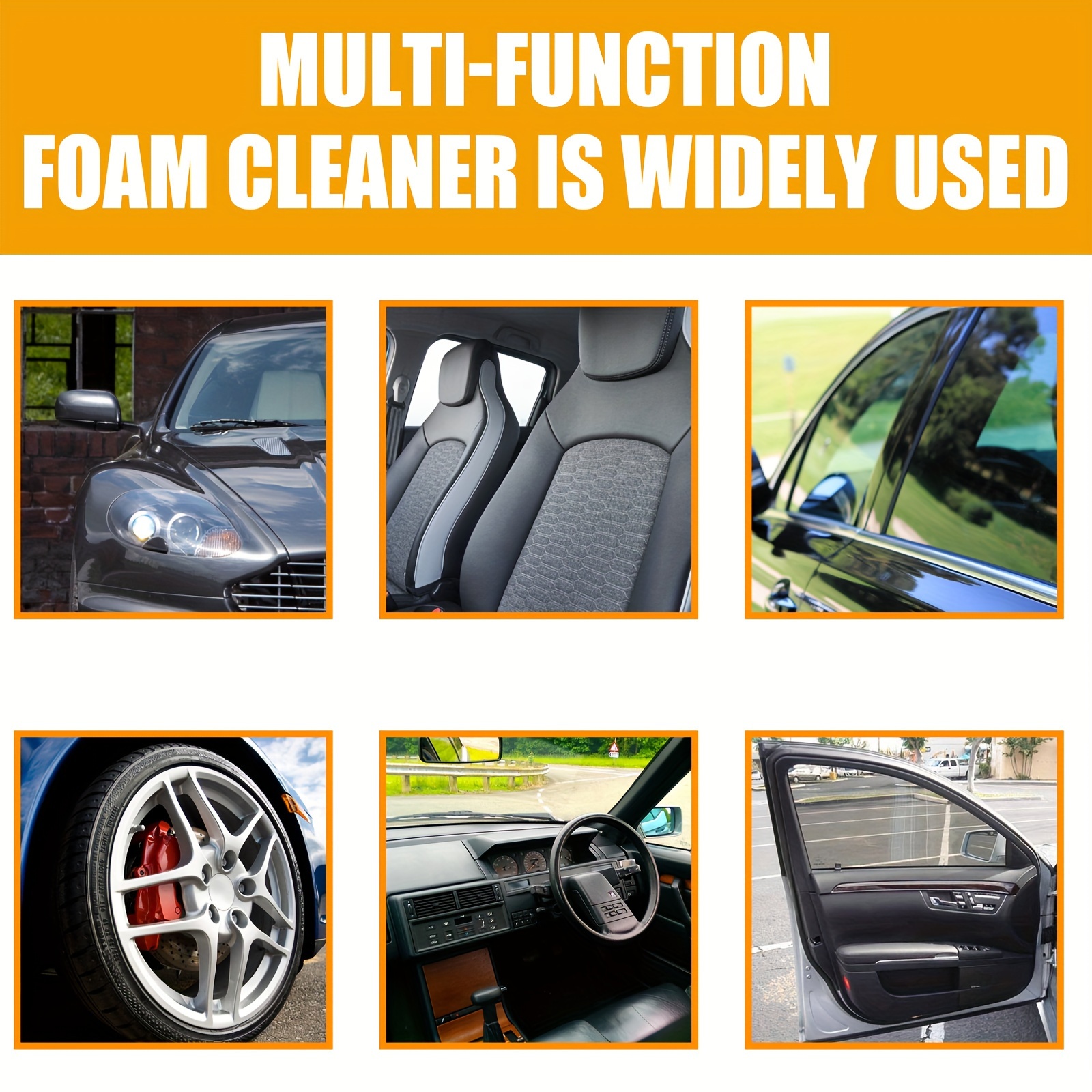 Multifunctional Foam Cleaner C - огляд і ціна Leather Cleaner Interior