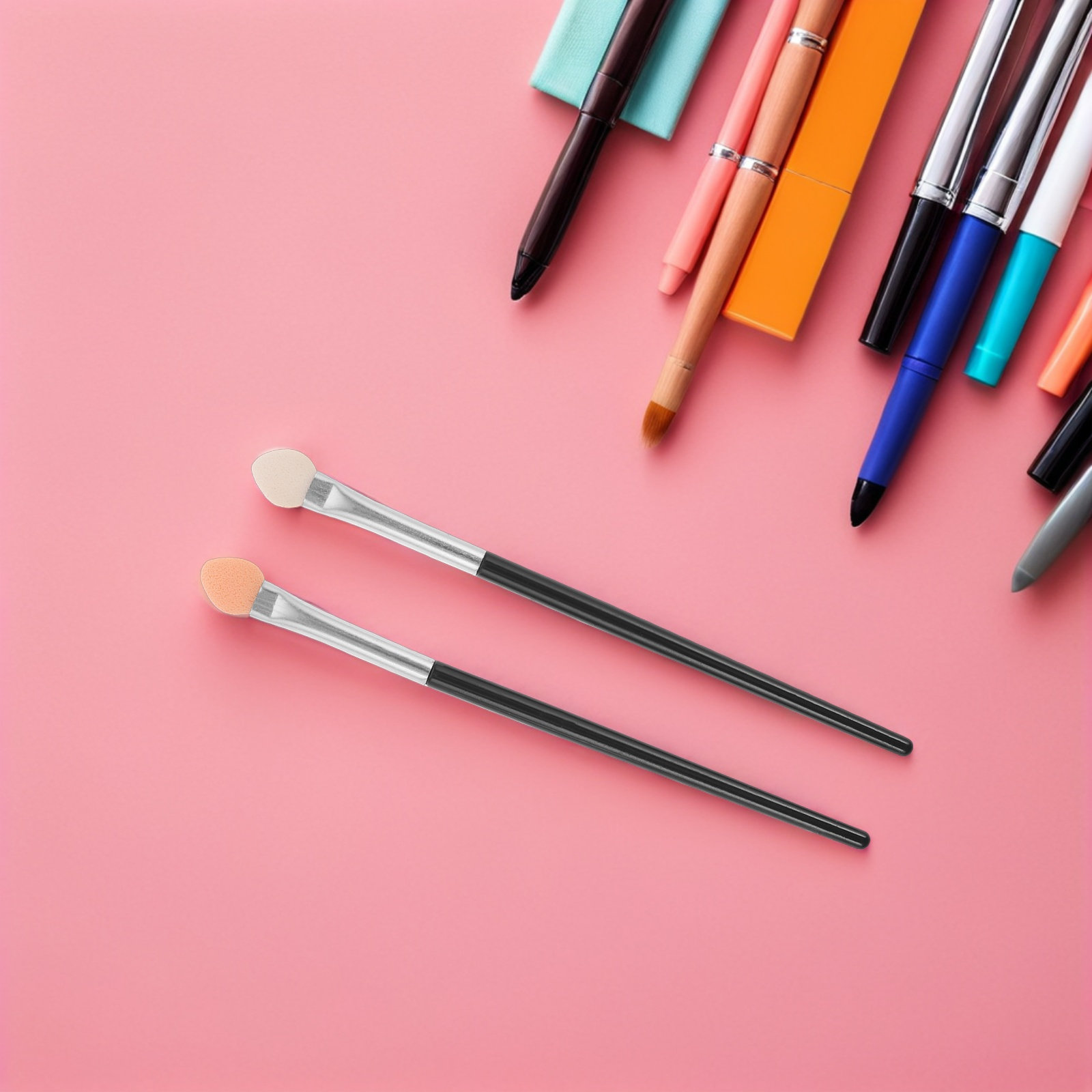 100Pcs Fine Detail Sponge Brus - огляд і ціна Detailing Brush Set