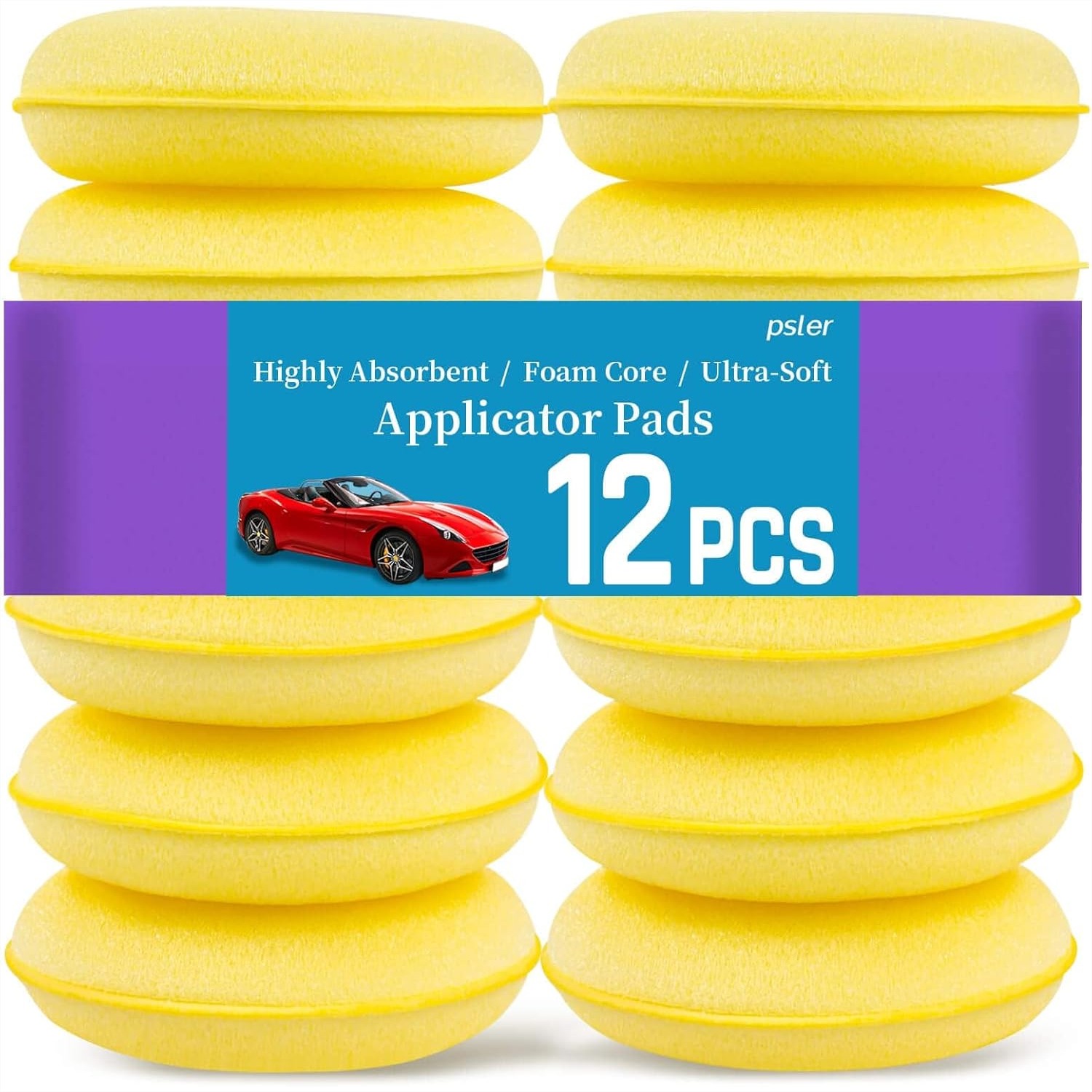 Foam Applicator Pads 4 Inch 12 - огляд і ціна Wax Applicator Pad
