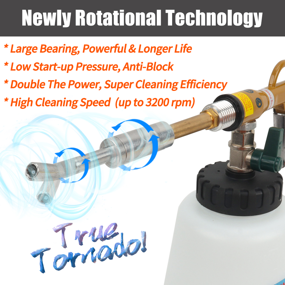 Tornado Pneumatic Air Foam Gun - огляд і ціна Pressure Washer Foam Gun